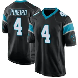 Eddy Pineiro Carolina Panthers Game Men's Team Color Jersey (Black)