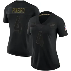 Eddy Pineiro Carolina Panthers Limited Women's 2020 Salute To Service Jersey (Black)