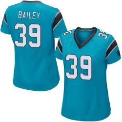 Emani Bailey Carolina Panthers Game Women's Alternate Jersey (Blue)