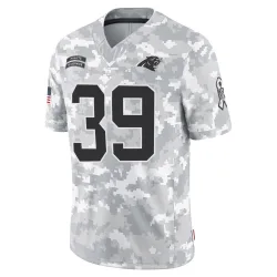 Emani Bailey Carolina Panthers Limited Men's 2024 Salute to Service Jersey (Arctic Camo)