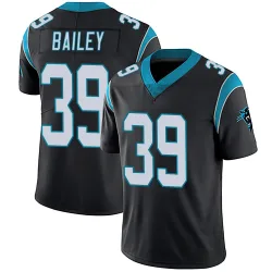 Emani Bailey Carolina Panthers Limited Men's Team Color Vapor Untouchable Jersey (Black)
