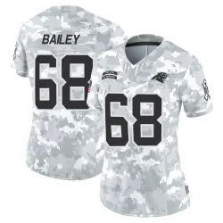 Emani Bailey Carolina Panthers Limited Women's 2024 Salute to Service Jersey (Arctic Camo)