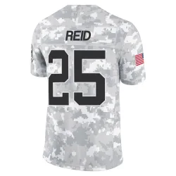 Eric Reid Carolina Panthers Limited Men's 2024 Salute to Service Jersey (Arctic Camo)