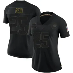 Eric Reid Carolina Panthers Limited Women's 2020 Salute To Service Jersey (Black)