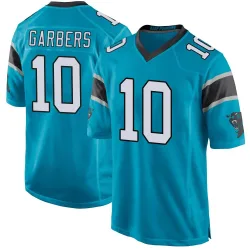 Ethan Garbers Carolina Panthers Game Men's Alternate Jersey (Blue)