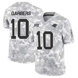 Ethan Garbers Carolina Panthers Limited Men's 2024 Salute to Service Jersey (Arctic Camo)