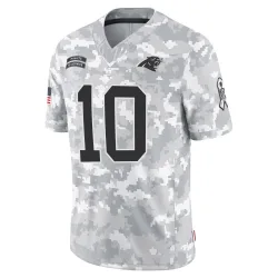 Ethan Garbers Carolina Panthers Limited Men's 2024 Salute to Service Jersey (Arctic Camo)