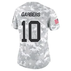 Ethan Garbers Carolina Panthers Limited Women's 2024 Salute to Service Jersey (Arctic Camo)