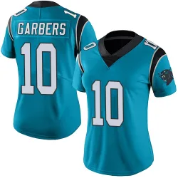 Ethan Garbers Carolina Panthers Limited Women's Alternate Vapor Untouchable Jersey (Blue)