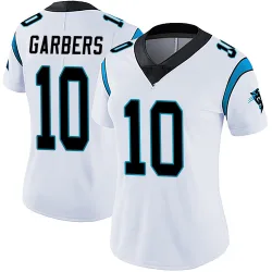 Ethan Garbers Carolina Panthers Limited Women's Vapor Untouchable Jersey (White)