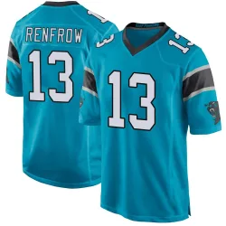 Hunter Renfrow Carolina Panthers Game Men's Alternate Jersey (Blue)