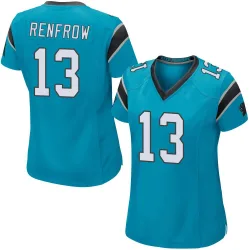 Hunter Renfrow Carolina Panthers Game Women's Alternate Jersey (Blue)