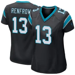 Hunter Renfrow Carolina Panthers Game Women's Team Color Jersey (Black)
