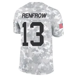 Hunter Renfrow Carolina Panthers Limited Men's 2024 Salute to Service Jersey (Arctic Camo)