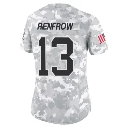 Hunter Renfrow Carolina Panthers Limited Women's 2024 Salute to Service Jersey (Arctic Camo)