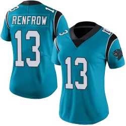 Hunter Renfrow Carolina Panthers Limited Women's Alternate Vapor Untouchable Jersey (Blue)