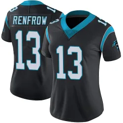 Hunter Renfrow Carolina Panthers Limited Women's Team Color Vapor Untouchable Jersey (Black)