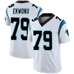 Ikem Ekwonu Carolina Panthers Limited Men's Vapor Untouchable Jersey (White)