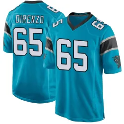 J.D. DiRenzo Carolina Panthers Game Men's Alternate Jersey (Blue)