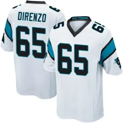 J.D. DiRenzo Carolina Panthers Game Men's Jersey (White)