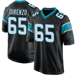 J.D. DiRenzo Carolina Panthers Game Men's Team Color Jersey (Black)