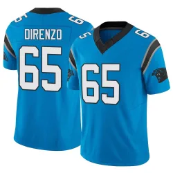 J.D. DiRenzo Carolina Panthers Limited Men's Vapor F.U.S.E. Jersey (Blue)