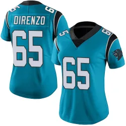 J.D. DiRenzo Carolina Panthers Limited Women's Alternate Vapor Untouchable Jersey (Blue)