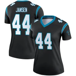 JJ Jansen Carolina Panthers Legend Women's Jersey (Black)