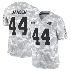 JJ Jansen Carolina Panthers Limited Men's 2024 Salute to Service Jersey (Arctic Camo)