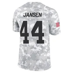 JJ Jansen Carolina Panthers Limited Men's 2024 Salute to Service Jersey (Arctic Camo)
