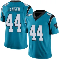 JJ Jansen Carolina Panthers Limited Men's Alternate Vapor Untouchable Jersey (Blue)