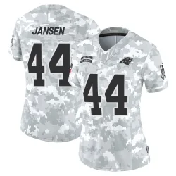 JJ Jansen Carolina Panthers Limited Women's 2024 Salute to Service Jersey (Arctic Camo)
