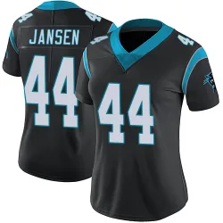 JJ Jansen Carolina Panthers Limited Women's Team Color Vapor Untouchable Jersey (Black)