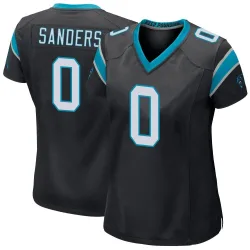 Ja'Tavion Sanders Carolina Panthers Game Women's Team Color Jersey (Black)