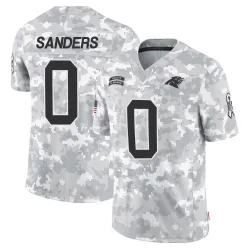 Ja'Tavion Sanders Carolina Panthers Limited Men's 2024 Salute to Service Jersey (Arctic Camo)