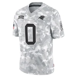 Ja'Tavion Sanders Carolina Panthers Limited Men's 2024 Salute to Service Jersey (Arctic Camo)