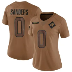Ja'Tavion Sanders Carolina Panthers Limited Women's 2023 Salute To Service Jersey (Brown)