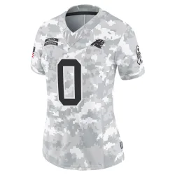 Ja'Tavion Sanders Carolina Panthers Limited Women's 2024 Salute to Service Jersey (Arctic Camo)