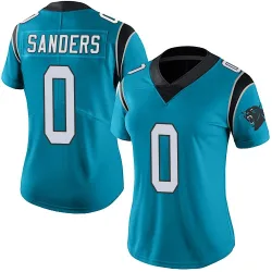 Ja'Tavion Sanders Carolina Panthers Limited Women's Alternate Vapor Untouchable Jersey (Blue)