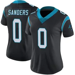 Ja'Tavion Sanders Carolina Panthers Limited Women's Team Color Vapor Untouchable Jersey (Black)