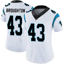 JaTravis Broughton Carolina Panthers Limited Women's Vapor Untouchable Jersey (White)