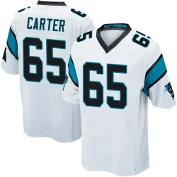 Ja'Tyre Carter Carolina Panthers Game Men's Jersey (White)