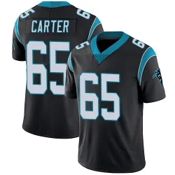 Ja'Tyre Carter Carolina Panthers Limited Youth Team Color Vapor Untouchable Jersey (Black)