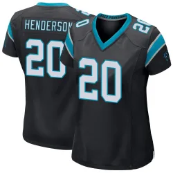 Jack Henderson Carolina Panthers Game Women's Team Color Jersey (Black)