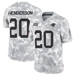 Jack Henderson Carolina Panthers Limited Men's 2024 Salute to Service Jersey (Arctic Camo)