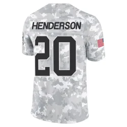 Jack Henderson Carolina Panthers Limited Men's 2024 Salute to Service Jersey (Arctic Camo)