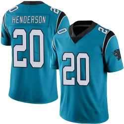 Jack Henderson Carolina Panthers Limited Men's Alternate Vapor Untouchable Jersey (Blue)