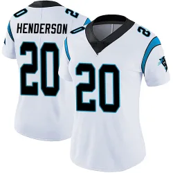Jack Henderson Carolina Panthers Limited Women's Vapor Untouchable Jersey (White)