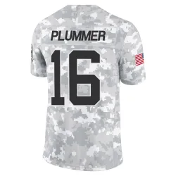 Jack Plummer Carolina Panthers Limited Men's 2024 Salute to Service Jersey (Arctic Camo)