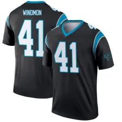 Jacoby Windmon Carolina Panthers Legend Men's Jersey (Black)